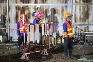 Ekip metro số 2 làm việc xuyên đêm, sẵn sàng khởi công