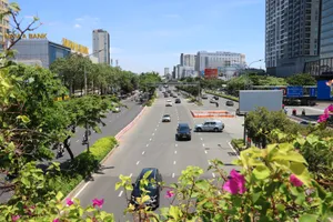 Chi hơn 30 tỉ nâng cấp 5km vỉa hè đường Điện Biên Phủ