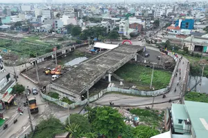 Tái khởi công xây dựng cầu Tân Kỳ Tân Quý, cuối năm nay sẽ về đích 