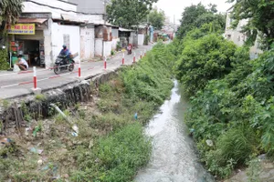 Hai kênh thoát nước cho sân bay Tân Sơn Nhất hiện ra sao ?