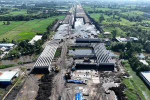 Ngắm hình hài vành đai 3 qua huyện Củ Chi sau hơn 1 năm thi công