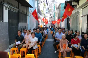 Khánh thành tuyến hẻm có 56 hộ dân hiến đất mở rộng ở quận Phú Nhuận