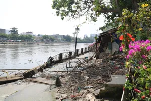 TP.HCM chi 142 tỉ xây dựng hai đoạn bờ kè chống sạt lở