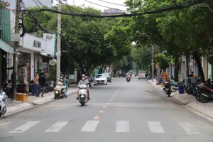 Phường Thủ Đức khánh thành 3 công trình nâng cấp đường, vỉa hè để giảm ngập