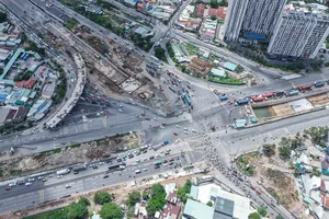 Cận cảnh công trường nút giao An Phú hơn 3.400 tỉ