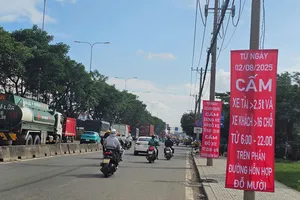TP.HCM dự kiến điều chỉnh thời gian cấm xe tải nặng trên đường Đỗ Mười, Lê Đức Anh