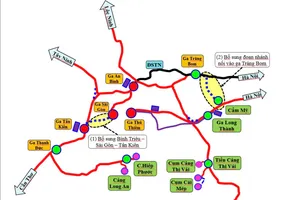 TP.HCM bổ sung đường sắt xuyên tâm An Bình - Sài Gòn - Tân Kiên dài 33km