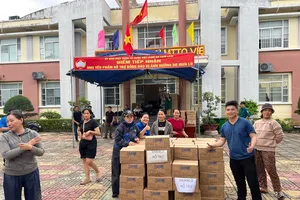 SAWACO ủng hộ 2000 thùng nước suối cho đồng bào Khánh Hòa bị ảnh hưởng do bão lũ