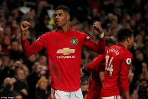 Rashford lập cú đúp, MU quật ngã Tottenham tại Old Trafford