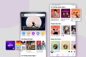 Ứng dụng nghe nhạc Việt được tích hợp trí tuệ nhân tạo 