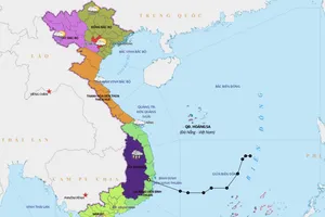 Cách theo dõi tình hình mưa gió tại vùng áp thấp bằng Zalo