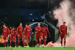 Liverpool thắng đậm trận Derby Merseyside