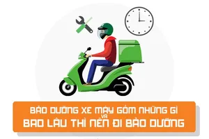 Bảo dưỡng xe máy gồm những gì và bao lâu thì nên đi bảo dưỡng