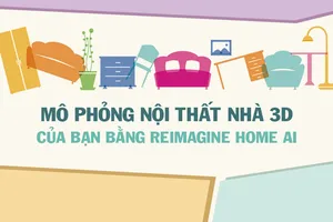 Mô phỏng nội thất nhà cực đơn giản với REimagine Home AI