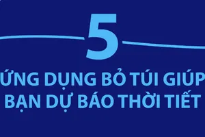 5 ứng dụng bỏ túi giúp bạn dự báo được thời tiết