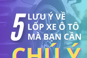 5 lưu ý về lốp xe ô tô mà bạn cần quan tâm