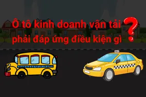 Ô tô kinh doanh vận tải phải đáp ứng điều kiện gì?