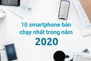 10 smartphone bán chạy nhất trong năm 2020