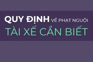 Quy định về phạt nguội tài xế cần biết