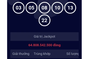 Người trúng thưởng Jackpot còn trúng thêm giải nhất