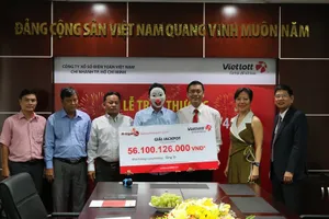 Người trúng số độc đắc 56 tỉ đến từ Vũng Tàu