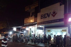 Vụ cướp ngân hàng: BIDV đảm bảo quyền lợi khách hàng