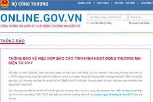 Bị chấm dứt hoạt động nếu không tham gia khảo sát?