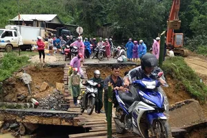 EVN bác tin đồn vỡ đập thủy điện Sông Tranh 2