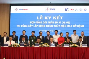 Ký gói thầu ngàn tỉ xây lắp thủy điện Ialy mở rộng