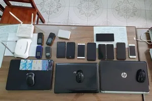 Công an triệt phá đường dây đánh bạc gần 100 tỉ đồng