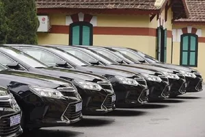 Đề xuất Bí thư Tỉnh ủy, Bộ trưởng dùng xe công giá tối đa 1,55 tỉ đồng/xe