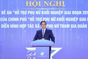 Thủ tướng: Phụ nữ Việt Nam ‘3 tiên phong, 5 làm chủ’ trong khởi nghiệp sáng tạo