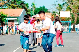 Ngày tình nguyện vì cộng đồng của Amway tại làng SOS