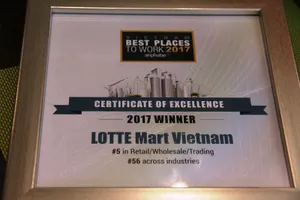 LOTTE Mart - nơi làm việc tốt nhất Việt Nam