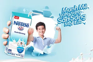 Nestlé ra mắt sữa nước bổ sung 25% canxi cho trẻ