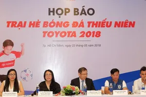 Khởi động trại hè bóng đá thiếu niên Toyota 2018