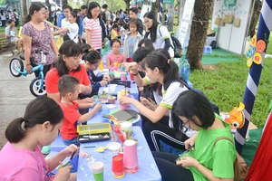 Vui nhộn, hữu ích tại Ngày hội Sống xanh TP.HCM