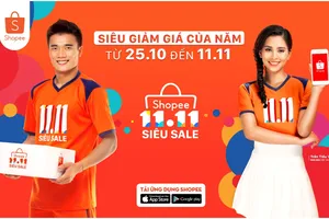 Ngày hội siêu mua sắm Shopee 11-11 tại Việt Nam