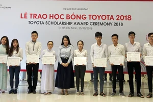 Toyota trao 85 học bổng hỗ trợ tài năng trẻ âm nhạc 2018