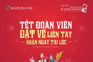 Tết đoàn viên: “Đặt vé liền tay – Nhận ngay tài lộc”