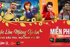 K+ tặng miễn phí đầu thu đón Tết và xem ASIAN CUP
