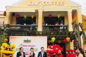 King Coffee khai trương quán mới tại Hội An