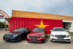 Dòng ô tô C-Class phiên bản mới xuất hiện tại Việt Nam