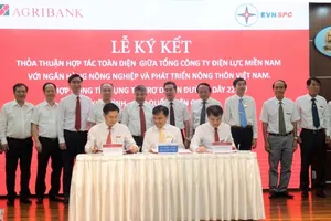 EVNSPC ký kết thỏa thuận hợp tác với Agribank
