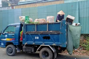 Một số điều chỉnh về việc thu gom, vận chuyển rác