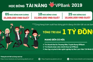 Khởi động chương trình Quỹ học bổng Tài năng VPBank 2019
