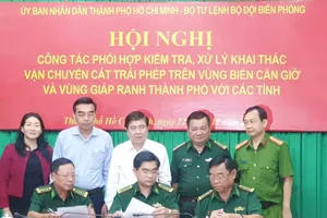 TP.HCM kiên quyết xử lý nạn khai thác cát trái phép