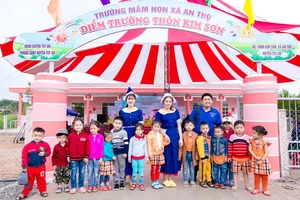 Sữa Cô Gái Hà Lan khánh thành ngôi trường ở vùng sâu