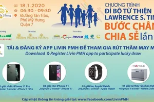 Đi bộ từ thiện có cơ hội trúng iPhone 11 Pro...