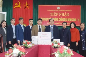 Honda Việt Nam: chung tay đẩy lùi COVID-19 tại Vĩnh Phúc